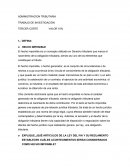 TEMA HECHO IMPONIBLE ADMINISTRACION TRIBUTARIA