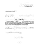 Cartas de redcomendacion