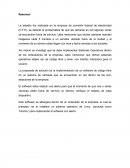 La estadía fue realizada en la empresa de comisión federal de electricidad (C.F.E)