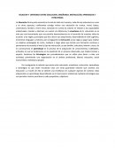 RELACION Y DIFERENCIA ENTRE EDUCACION, ENSEÑANZA, INSTRUCCIÓN, APRENDIZAJE Y ESTRATEGIAS