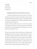 Ensayo sobre la educacion de ciencia intercultural