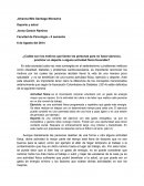 ¿Cuáles son los motivos que tienen las personas para no hacer ejercicio, practicar un deporte o alguna actividad física favorable?