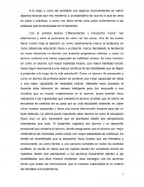 Análisis de lecturas semestrales. Página 1