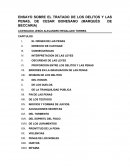 ENSAYO SOBRE EL TRATADO DE LOS DELITOS Y LAS PENAS, DE CESAR BONESANO (MARQUÉS DE BECCARIA)