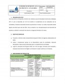 RESUMEN DE INFORME DE RENDICIÓN ANUAL DE PROYECTO