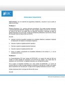 Problemas financieros actividad