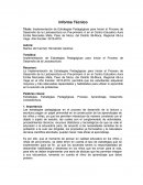 Implementación de Estrategias Pedagógicas para Iniciar el Proceso de Desarrollo de la Lectoescritura.