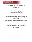 Planta de Concreto Premezclado