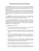 Ejemplo de un Ensayo Lineas Balance