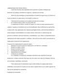 LA ADMINISTRACIÓN ESTRATÉGICA