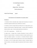 Determinación de la tasa fotosintética de una planta acuática