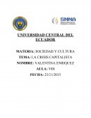 COMO SE DA AL ACRISIS DEL MUNDO DESARROLLDO