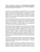 La evaluación psicométrica del cuestionario fue realizada