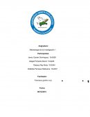 El Trabajo final de metodologia de la investigacion 1