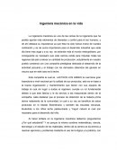 Ingeniera mecánica en la vida