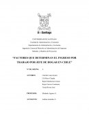 FACTORES QUE DETERMINAN EL INGRESO POR TRABAJO POR JEFE DE HOGAR EN CHILE