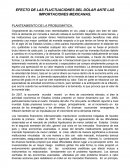 EFECTO DE LAS FLUCTUACIONES DEL DÓLAR ANTE LAS IMPORTACIONES MEXICANAS.