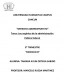 Tema de la Ley orgánica de administración publica