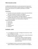 Tema de Innovación curricular