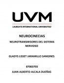 EL NEUROTRANSMISORES DEL SISTEMA NERVIOSO