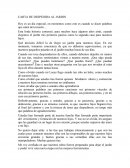 CARTA DE DESPEDIDA AL JARDIN