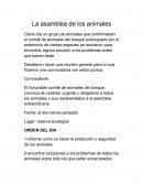 La Asamblea de los Animales