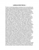 Legislacion fiscal.Codigo fiscal