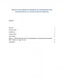 Proyecto de diseño de ambiente de aprendizaje para estudiantes de la licenciatura en derecho