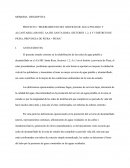 MEJORAMIENTO DEL SERVICIO DE AGUA POTABLE Y ALCANTARILLADO DEL AA.HH. SANTA ROSA, SECTORES 1, 2, 4 Y 5 DISTRITO DE PIURA, PROVINCIA DE PIURA – PIURA