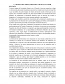 LA NUEVA LA IMAGEN DEL ORIENTADOR EDUCATIVO EN ECUADOR