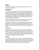 Los estudiantes conocerán los principales métodos de separación de mezclas empleados en el laboratorio.