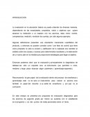 Ensayo evaluación diagnostica