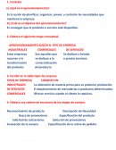 El aprovisionamiento en la empresa