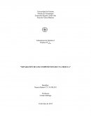 SEPARACIÓN DE LOS COMPONENTES DE UNA MEZCLA