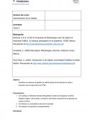 Tarea 3. Sistema de calidad