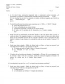 Examen de Física (Cinemática)