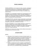 Resumen de la Teoria Economica