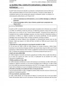 LA GUERRA FRÍA, CONFLICTO IDEOLÓGICO, CONCLICTO DE POTENCIAS
