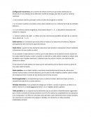 Configuración electrónica: es la manera de indicar la forma en que están distribuidos los electrones en los orbitales de los diferentes niveles de energía, para ello se usan los números cuánticos