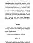 DIVORCIO POR MUTUO ACUERDO