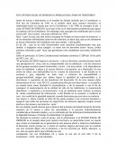 ES EL ESTADO SOCIAL DE DERECHO EL MODELO IDEAL PARA UN TERRITORIO?