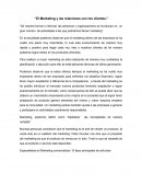 EL MARKETING Y LAS RELACIONES CON LOS CLIENTES