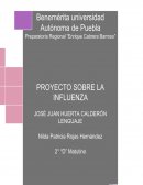 Mediante el presente trabajo pretendemos dar a conocer las principales características de la enfermedad llamada Influenza.