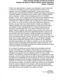 Ensayo El Arte de la Guerra