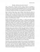 Discusión: ¿Qué hay entre la vida y la muerte?