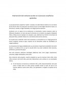 Intervención del contexto escolar en el proceso enseñanza-aprendiza