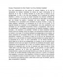 Ensayo; Presentación de Obra Teatral “Los Cinco Sentidos Capitales”