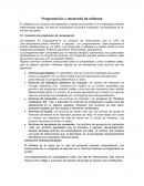 Programacion y desarollo de software