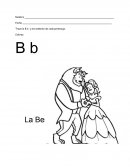 Actividad lectoescritura para escolares