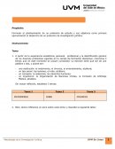 Formular el planteamiento de un problema de estudio y sus objetivos como primera aproximación al desarrollo de un protocolo de investigación jurídica.